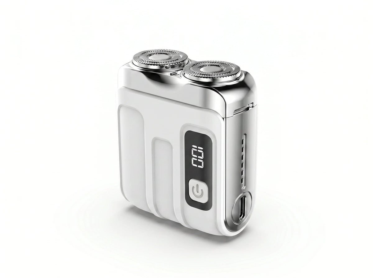 THE AERO – Bærbar Elektrisk Mini-Barbermaskine