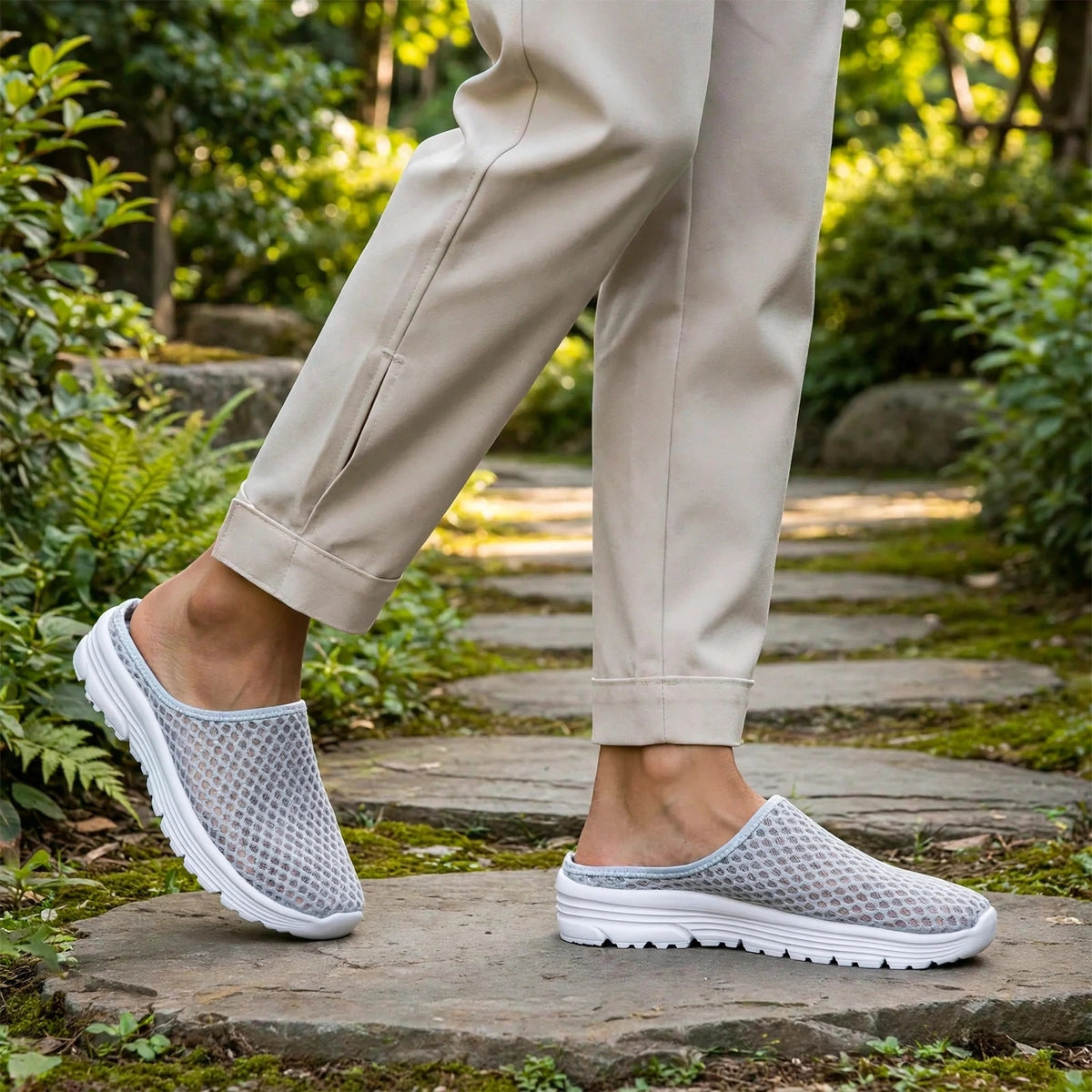 THE AÉRIS | Unisex Slip-on Sko i Åndbart Mesh